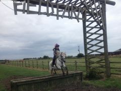 Photo - Libby and Peter Pan jump Field Farm